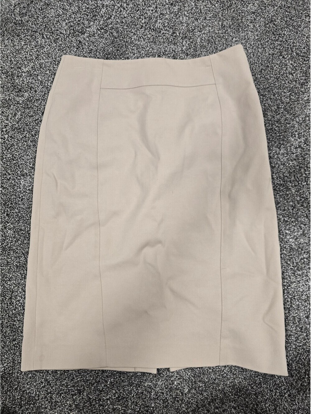 Ann Taylor Beige Pencil Skirt Size 8T